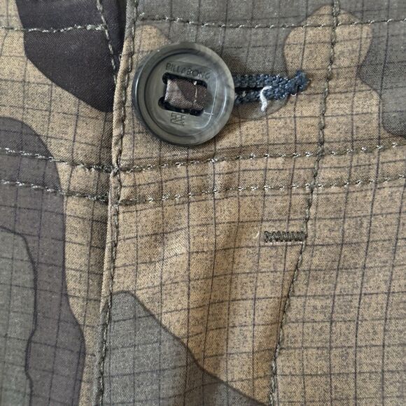 Billabong Men Combat BBO Pro Camo 33 Cargo Board Shorts Swim Trunks Beach Active - Picture 9 of 12